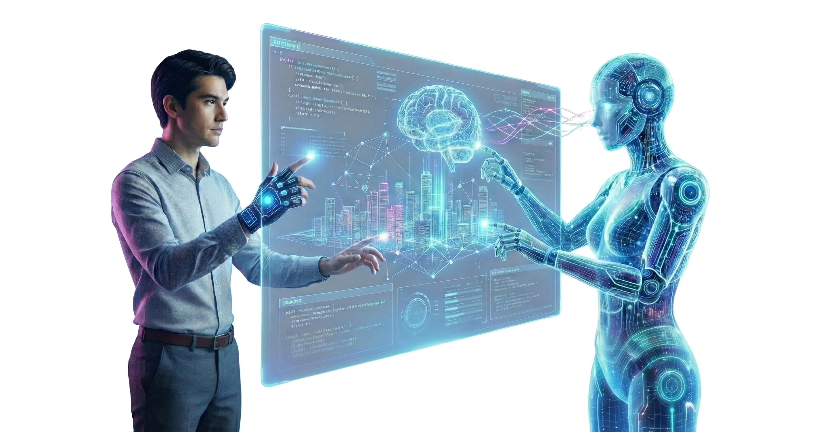 AI Collaboration Visual